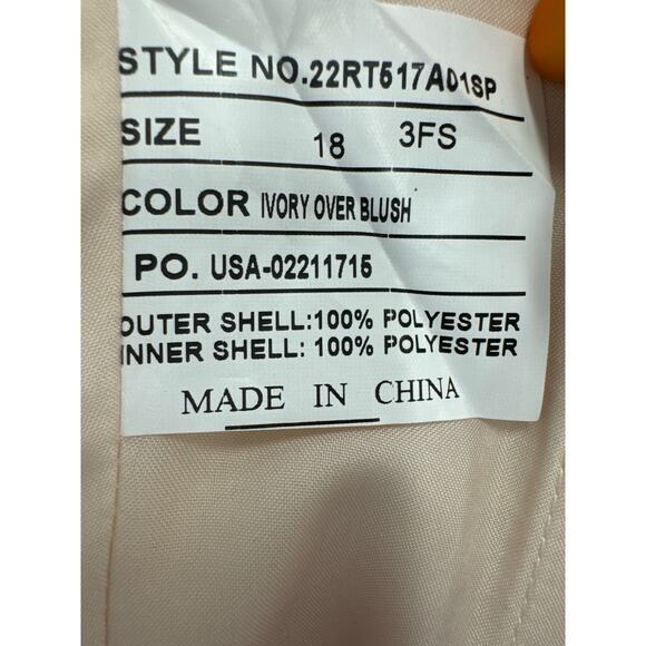 Rebecca Ingram by Maggie Sottero Designs Hattie Marie Dress Size 18 NWT - Picture 11 of 12